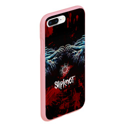 Чехол для iPhone 7Plus/8 Plus матовый Slipknot руки зомби - фото 2