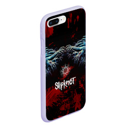 Чехол для iPhone 7Plus/8 Plus матовый Slipknot руки зомби - фото 2