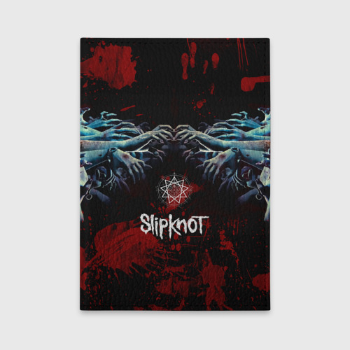 Обложка для автодокументов Slipknot руки зомби, цвет черный