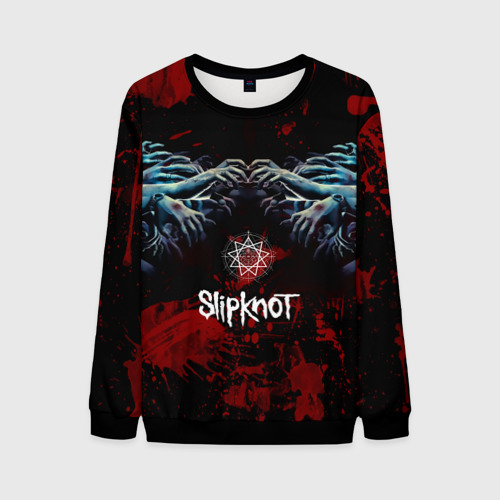 Мужской свитшот 3D Slipknot руки зомби Фото 01 Мужской свитшот 3D Slipknot руки зомби Фото 01