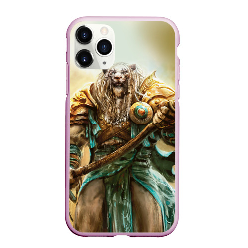 Чехол для iPhone 11 Pro Max матовый Magic: The Gathering, цвет розовый