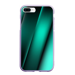 Чехол для iPhone 7Plus/8 Plus матовый Emerald lines