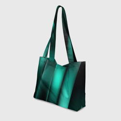 Пляжная сумка 3D Emerald lines - фото 2