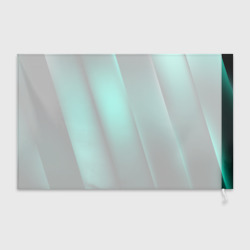Флаг 3D Emerald lines - фото 2