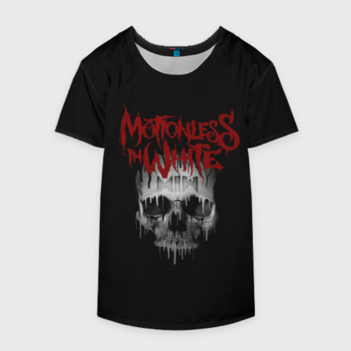 Накидка на куртку 3D Motionless in White череп, цвет 3D печать - фото 4