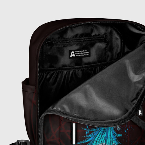 Женский рюкзак 3D с принтом Орел группа Slipknot, фото #5