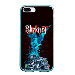 Чехол для iPhone 7Plus/8 Plus матовый Орел группа Slipknot