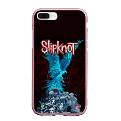 Чехол для iPhone 7Plus/8 Plus матовый Орел группа Slipknot