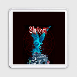 Магнит 55*55 Орел группа Slipknot