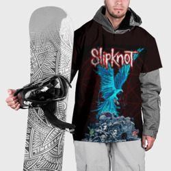 Накидка на куртку 3D Орел группа Slipknot