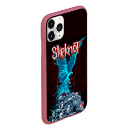 Чехол для iPhone 11 Pro Max матовый Орел группа Slipknot - фото 2