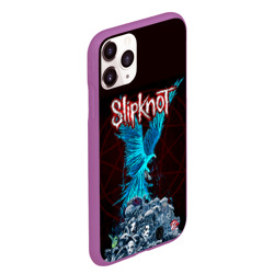 Чехол для iPhone 11 Pro Max матовый Орел группа Slipknot - фото 2