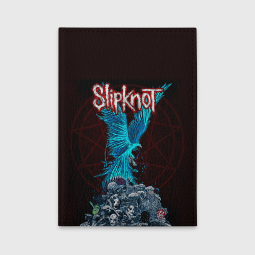 Обложка для автодокументов Орел группа Slipknot, цвет черный
