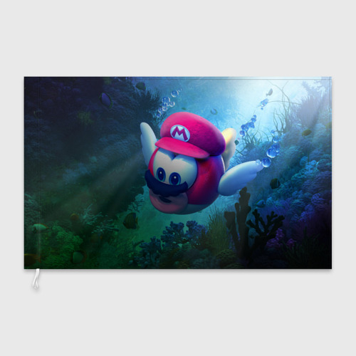 Флаг 3D Super Mario / Марио - фото 3