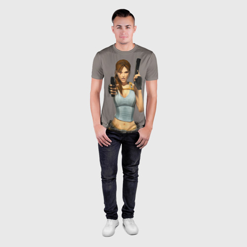 Мужская футболка 3D Slim TOMB RAIDER, цвет 3D печать - фото 4