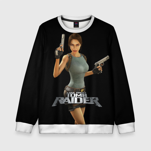 Детский свитшот 3D TOMB RAIDER, цвет 3D печать