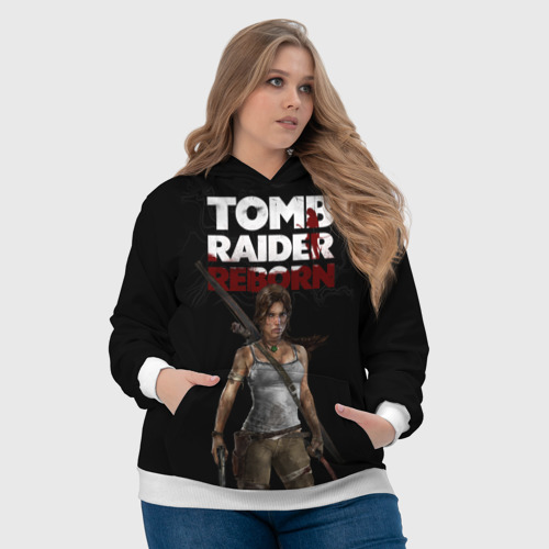 Женская толстовка 3D TOMB RAIDER, цвет 3D печать - фото 6