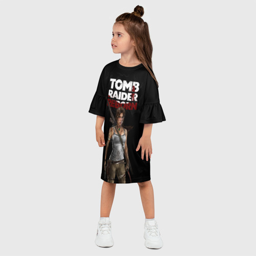 Детское платье 3D TOMB RAIDER, цвет 3D печать - фото 3