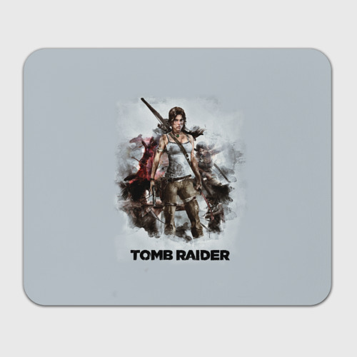 Прямоугольный коврик для мышки Tomb Raider