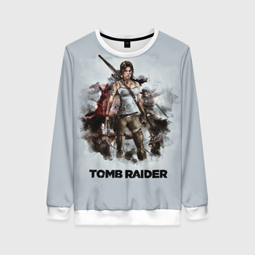 Женский свитшот 3D Tomb Raider