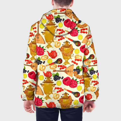 Мужская куртка 3D Народная кухня, цвет 3D печать - фото 5