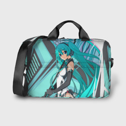 Сумка для ноутбука 3D Miku1