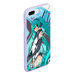 Чехол для iPhone 7Plus/8 Plus матовый Miku1 - фото 2