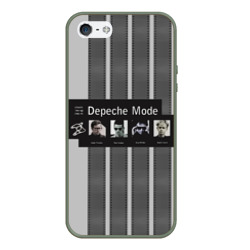 Чехол для iPhone 5/5S матовый Группа Depeche Mode