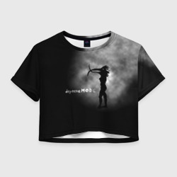 Женская футболка Crop-top 3D Depeche Mode