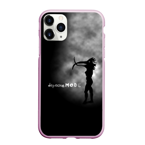Чехол для iPhone 11 Pro матовый Depeche Mode, цвет розовый