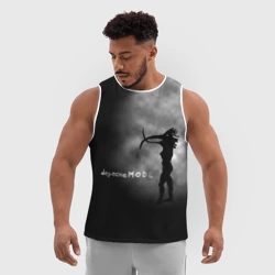 Мужская спортивная майка 3D Depeche Mode - фото 2