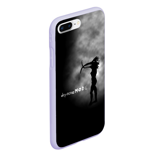 Чехол для iPhone 7Plus/8 Plus матовый Depeche Mode, цвет светло-сиреневый - фото 3