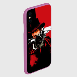 Чехол для iPhone XS Max матовый Red Dead Redemption - фото 2