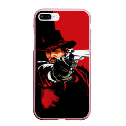 Чехол для iPhone 7Plus/8 Plus матовый Red Dead Redemption