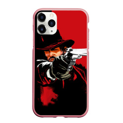 Чехол для iPhone 11 Pro Max матовый Red Dead Redemption