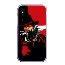 Чехол для iPhone XS Max матовый Red Dead Redemption