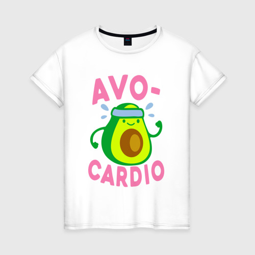 Женская футболка хлопок Avo-Cardio Фото 01 Женская футболка хлопок Avo-Cardio Фото 01