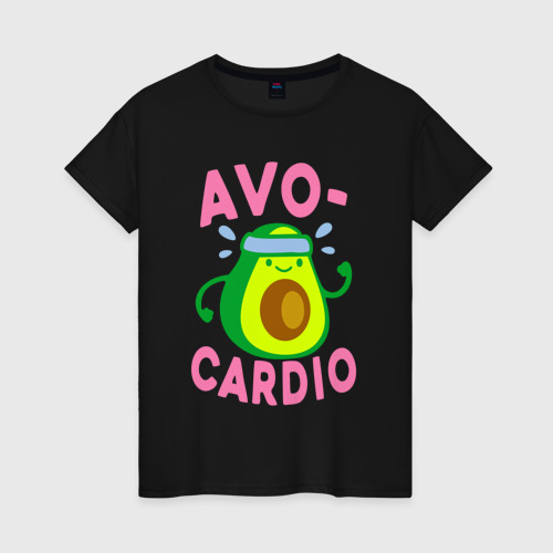 Женская футболка хлопок Avo-Cardio Фото 01 Женская футболка хлопок Avo-Cardio Фото 01