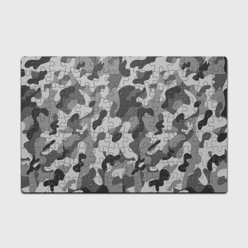 Головоломка Пазл магнитный 126 элементов Ночной камуфляж night camouflage милитари