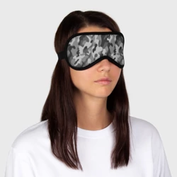 Маска для сна 3D Ночной камуфляж night camouflage милитари - фото 2