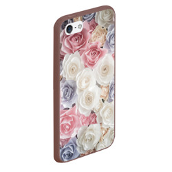 Чехол для iPhone 5/5S матовый Цветы flowers 8 марта - фото 2