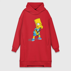Платье-худи хлопок Bart Simpson