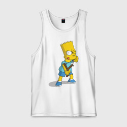 Мужская майка хлопок Bart Simpson