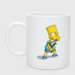 Кружка керамическая Bart Simpson