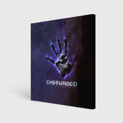 Холст квадратный Рука Disturbed