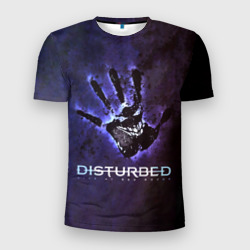 Мужская футболка 3D Slim Рука Disturbed