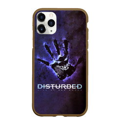 Чехол для iPhone 11 Pro Max матовый Рука Disturbed