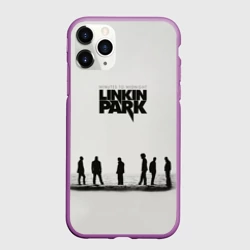 Чехол для iPhone 11 Pro матовый Группа Linkin Park