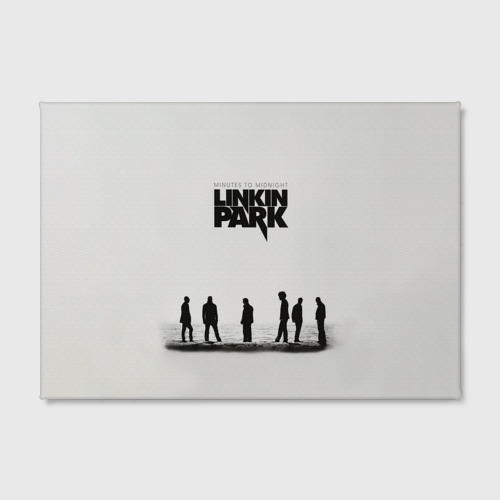 Холст прямоугольный Группа Linkin Park, цвет 3D печать - фото 2