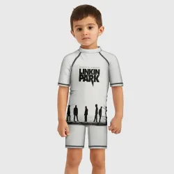 Детский купальный костюм 3D Группа Linkin Park - фото 2